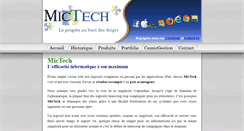 Desktop Screenshot of mictech.ca